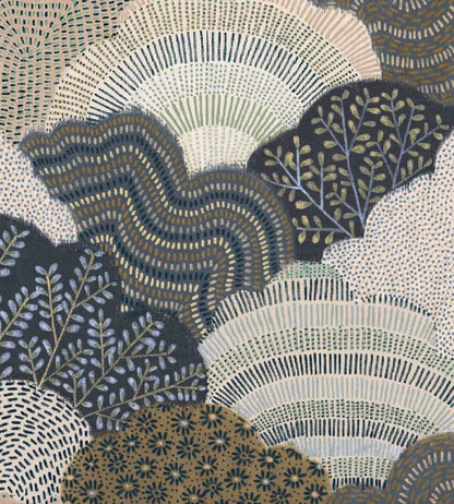 Fernshaw Wallpaper by Woodchip & Magnolia Night Sky