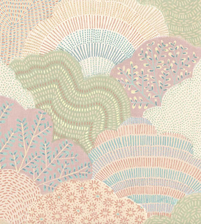 Fernshaw Wallpaper by Woodchip & Magnolia Pastel
