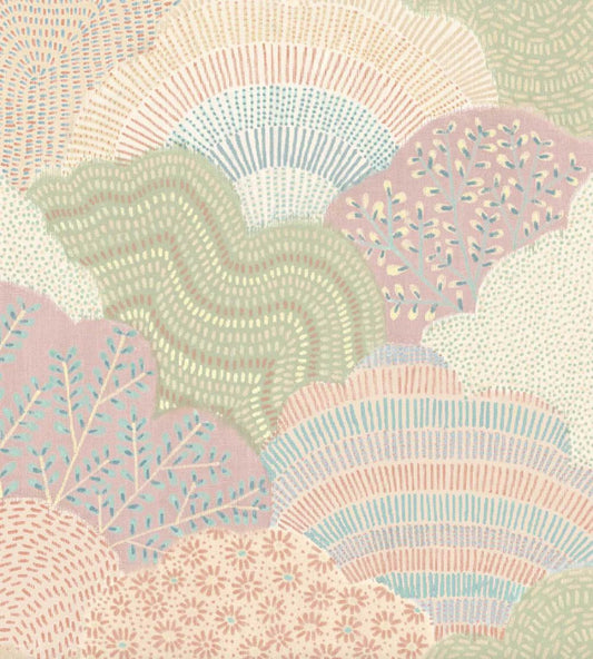 Fernshaw Wallpaper by Woodchip & Magnolia Pastel