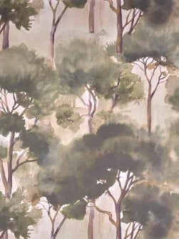 Ferret Wallpaper by Pierre Frey in Hiver (FP086001)