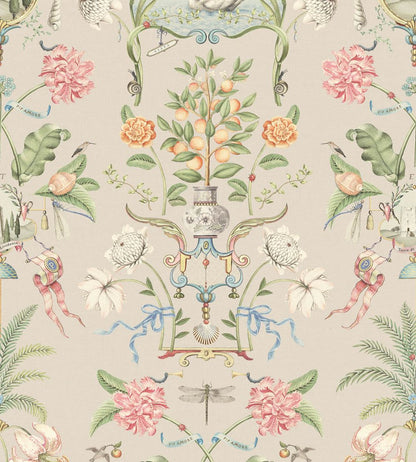 Festa di Lividonia Infinito Wallpaper by Eijffinger Mauve