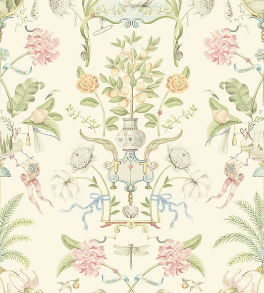 Festa di Lividonia Infinito Wallpaper by Eijffinger Off White