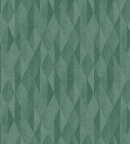 Festival Diamond Wallpaper by Eijffinger Green