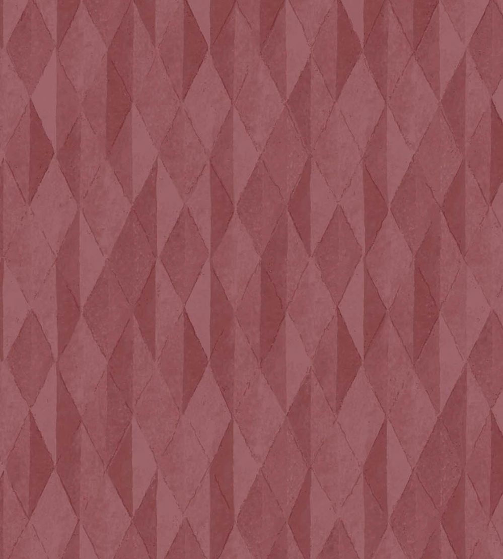 Festival Diamond Wallpaper by Eijffinger Red