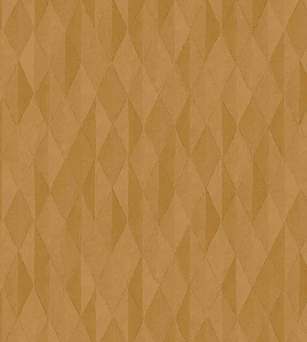 Festival Diamond Wallpaper by Eijffinger Yellow / Ochre