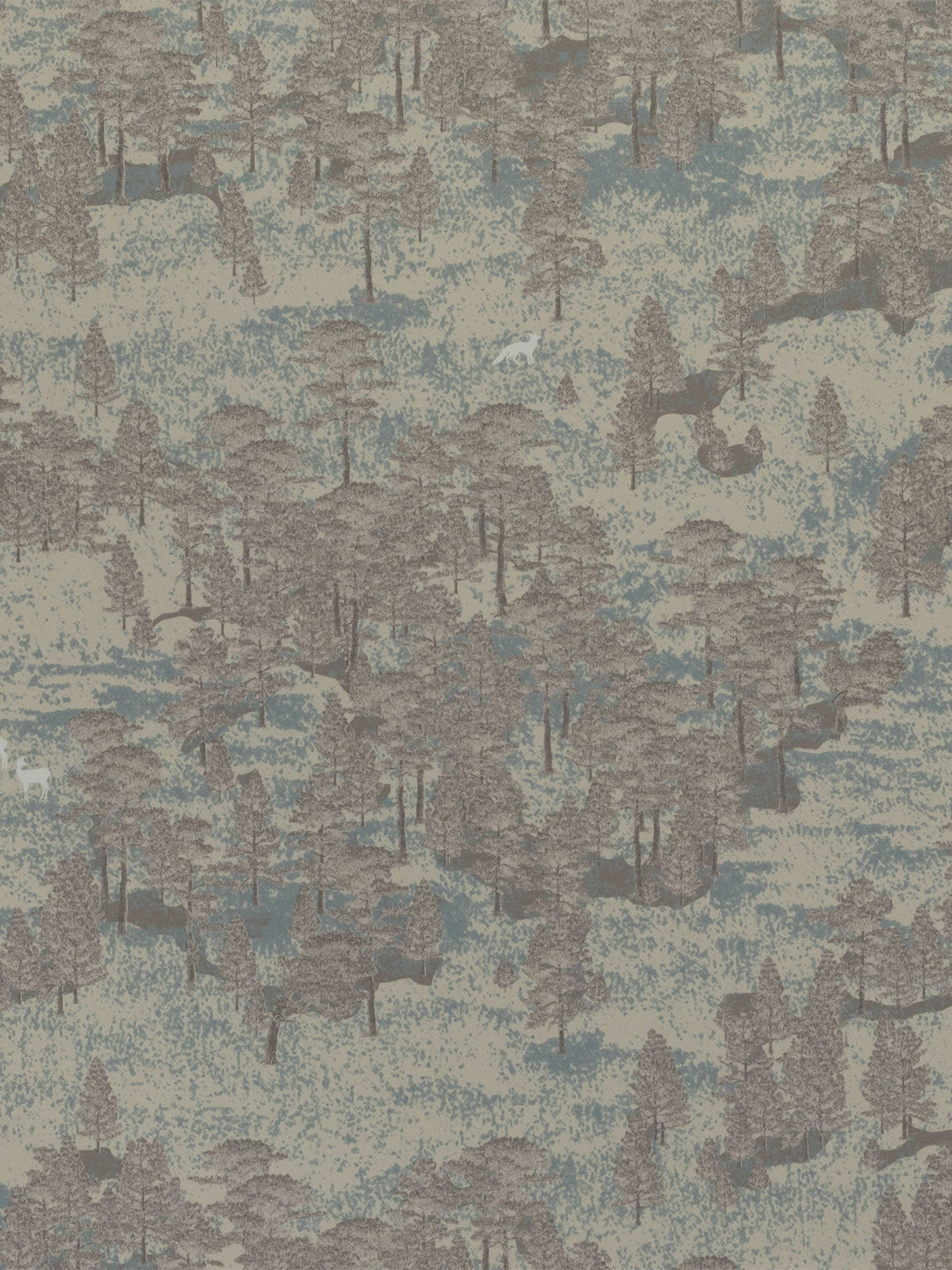 Munro Wallpaper by Holland & Sherry in Concrete