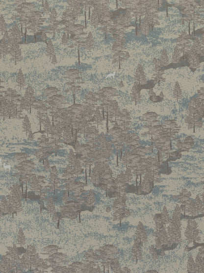 Munro Wallpaper by Holland & Sherry in Concrete