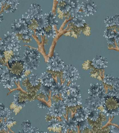 Field Maple Wallpaper by Coordonne Sapphire