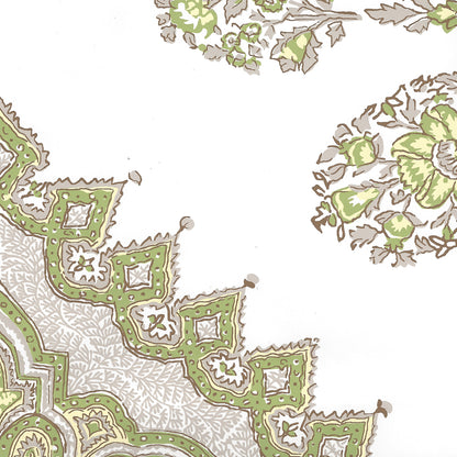Persepolis Fig Cream on White Vinyl wallpaper by Home Couture