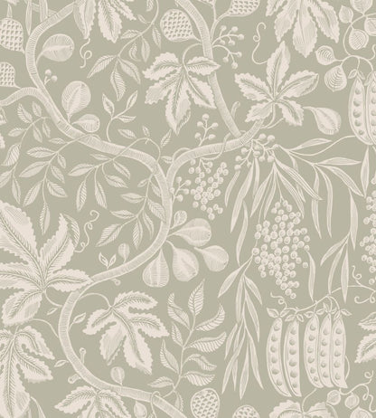 Fig Garden Wallpaper by Sandberg Garden Green