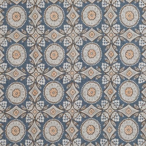 Figaro Fabric by Marvic Textiles in Indigo