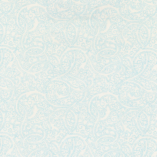 Filigree Fabric by Nile & York in Azure