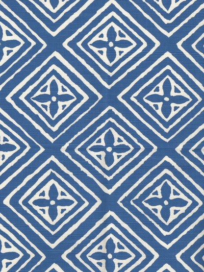 Fiorentina China Blue on Tint fabric by China Seas