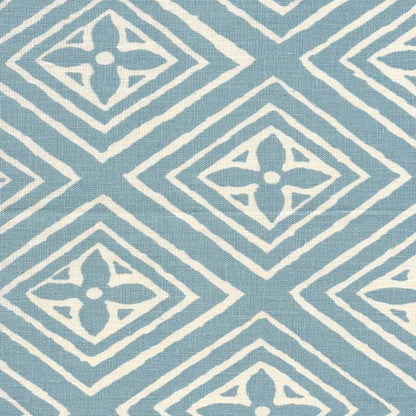 Fiorentina Grande China Blue fabric by China Seas