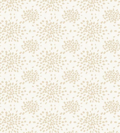 Fireworks Wallpaper by Scalamandre Beige On White