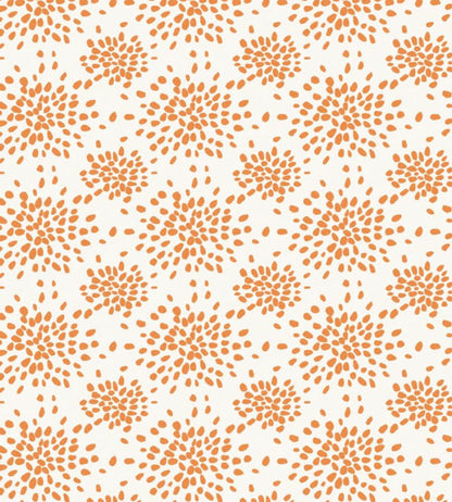 Fireworks Wallpaper by Scalamandre Tangerine