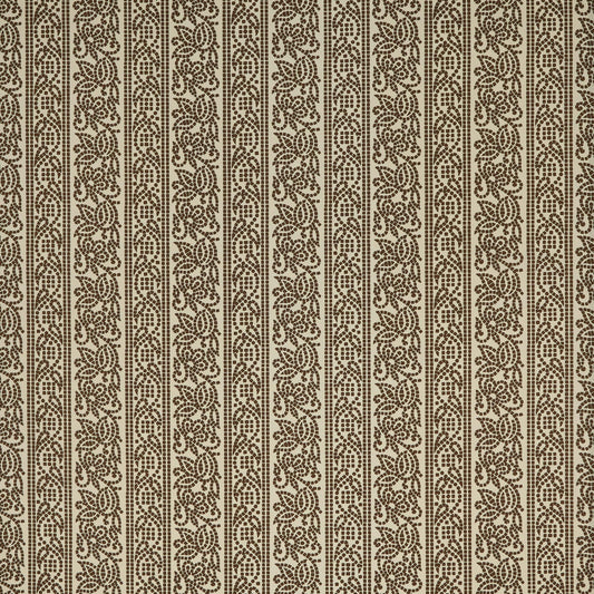 Aztec Geo Performance Fabric by Vanrenen Hanbury in Brown