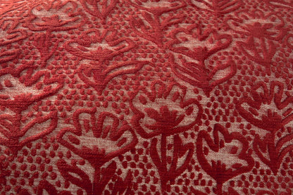 Fleur de Coton Fabric by Le Manach in Fleur de Coton C520 (L5071_FLEUR_DE_COTON_C520_FE)