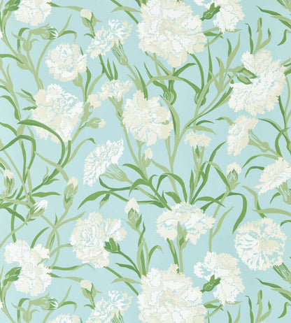Fleur de Joie Wallpaper by Harlequin Chalk/Emerald/Sky