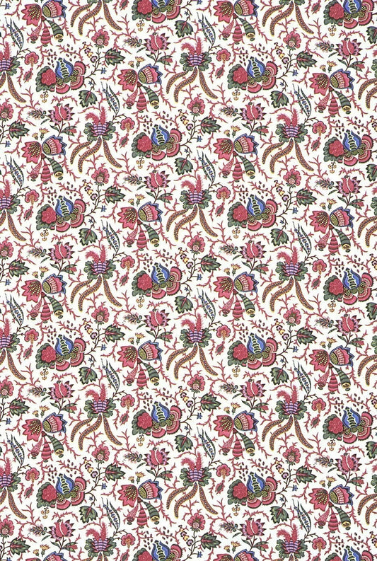Fleurs de Perse Toile Multi fabric by Charles Burger