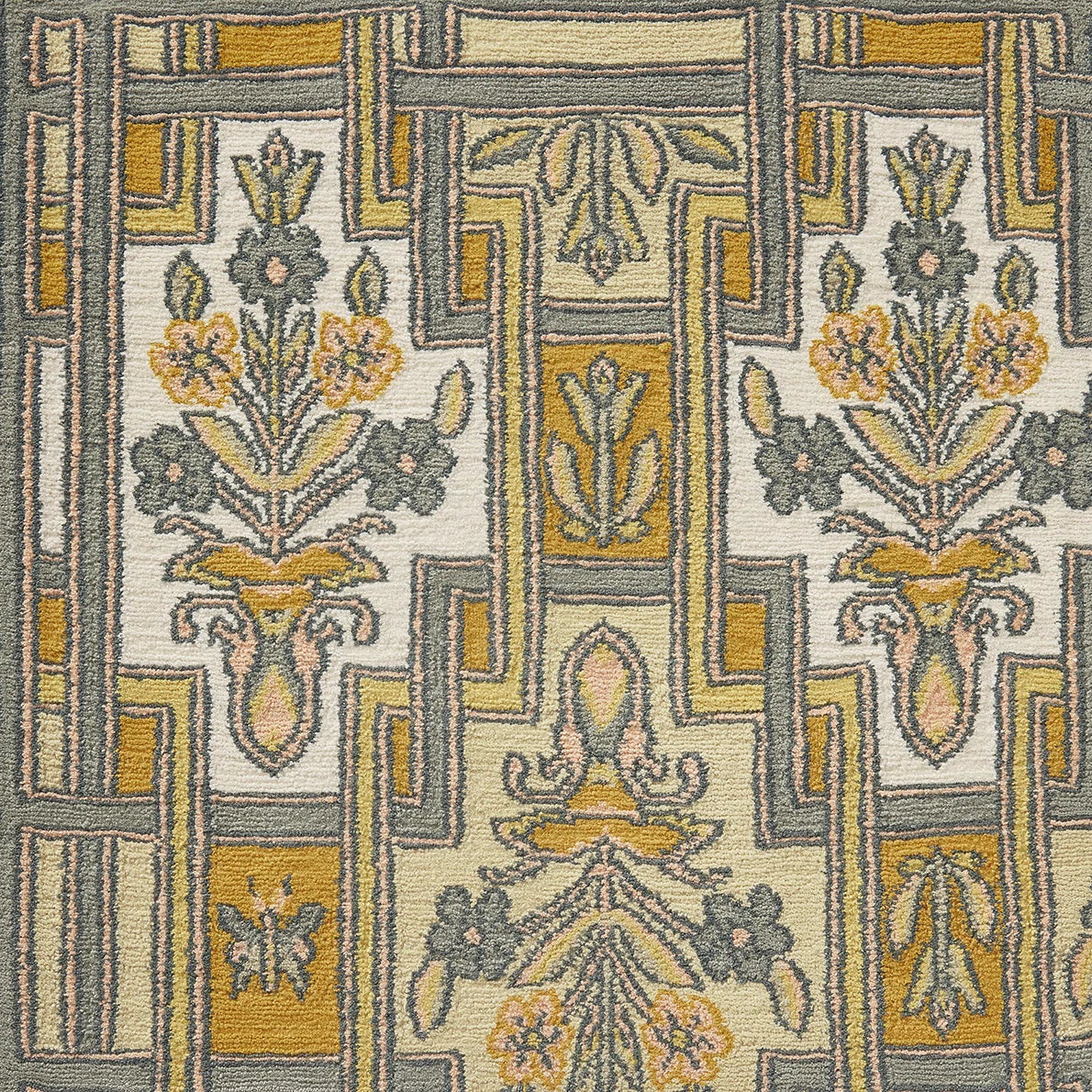 Fleurs d'Orient Rug by Braquenié in Moutarde (BT141001)