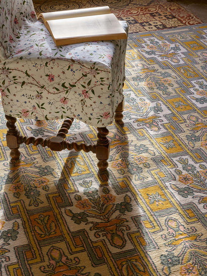 Fleurs d'Orient Rug by Braquenié shown in a room setting (view 2)