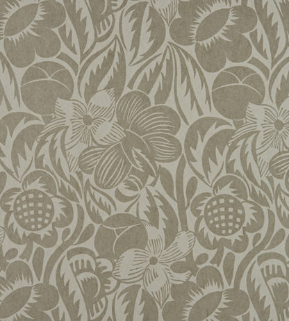 Fleurs Etoilees Wallpaper by Christopher Farr Cloth Slate