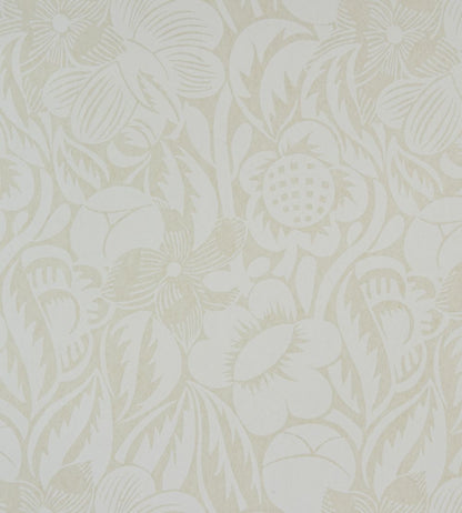 Fleurs Etoilees Wallpaper by Christopher Farr Cloth Vanilla