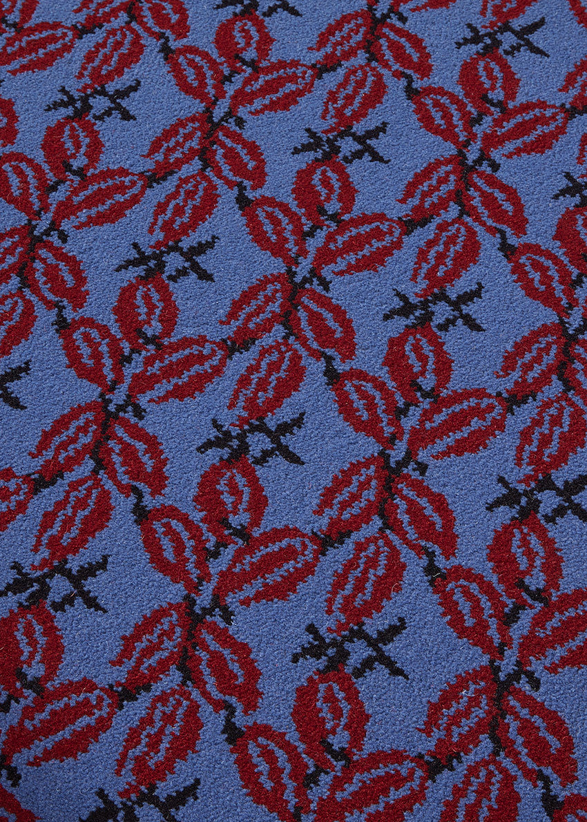 Fleurs Etoilees Rug by Le Manach shown in a room setting (view 2)