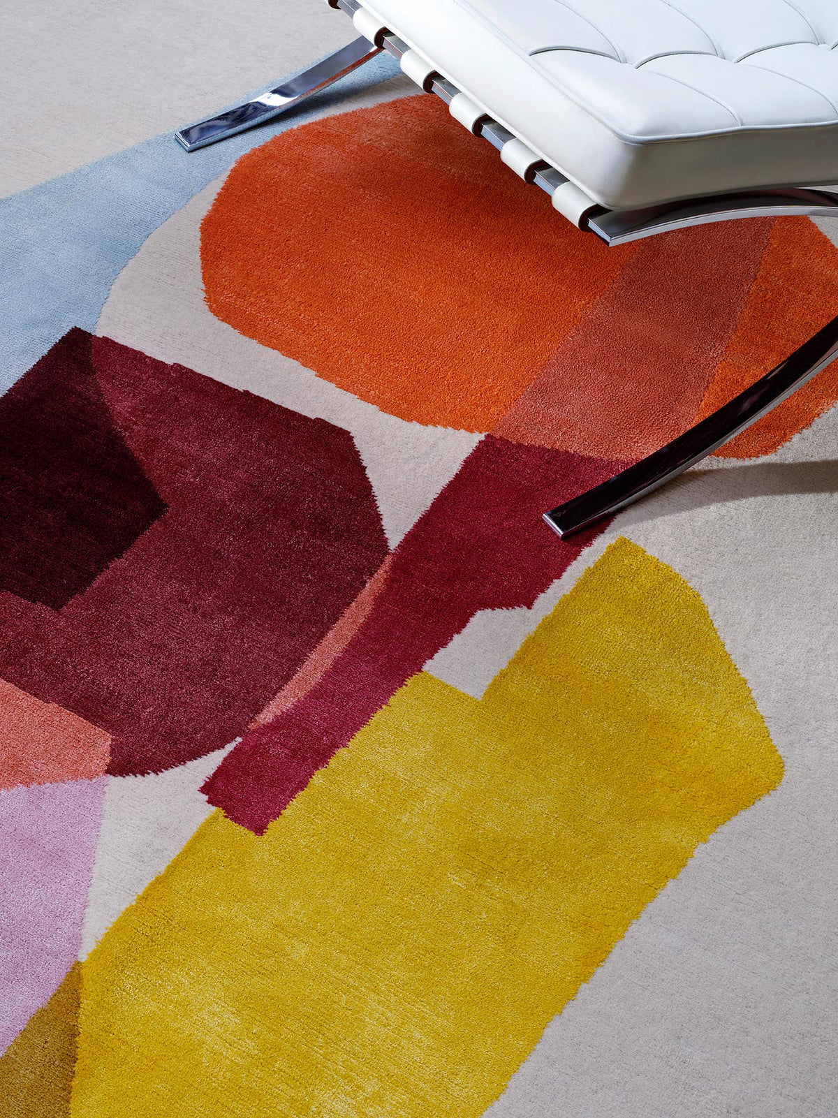 Float Rug by Pierre Frey shown in a room setting (view 1)