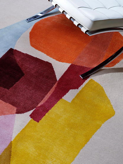 Float Rug by Pierre Frey shown in a room setting (view 1)