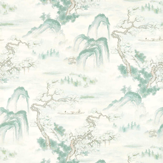 Floating Mountains Mineral mural by Zoffany