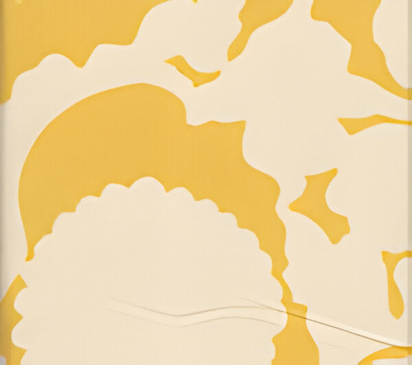 Flora Background Inca Gold fabric by China Seas