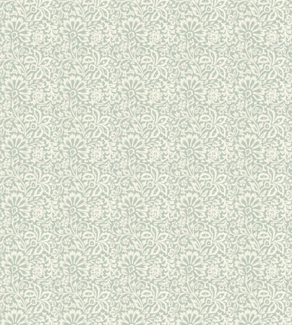 Flora Wallpaper by GP & J Baker Aqua
