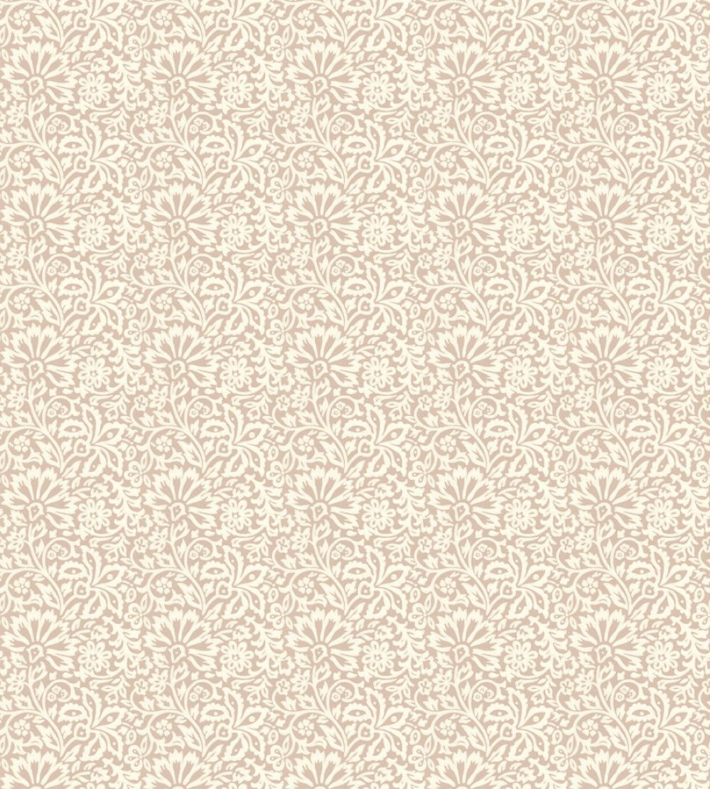 Flora Wallpaper by GP & J Baker Blush