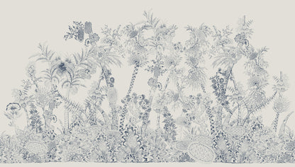 Flora Marine mural by Bien Fait