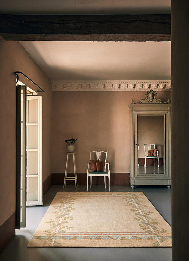 Flora Rug by Pierre Frey shown in a room setting (view 1)