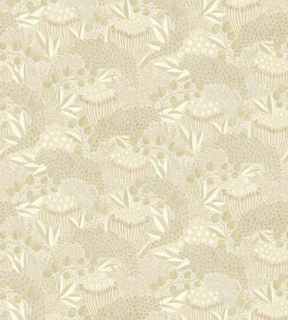Floral Batik Mural by Eijffinger Beige/Sand