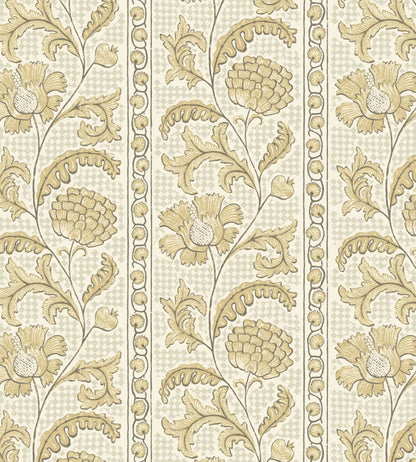 Floral Check Wallpaper by Josephine Munsey Lemon and Salt Ridge