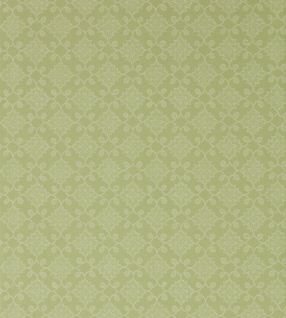 Floral Tracery Wallpaper by Zoffany Fennel