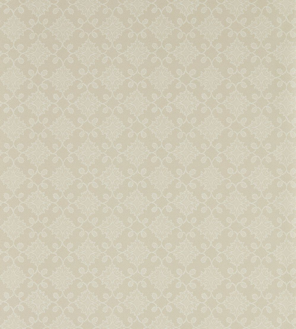 Floral Tracery Wallpaper by Zoffany Harbour Grey