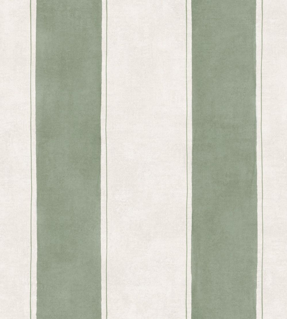 Florentine Stripe Wallpaper by Coordonne Sage