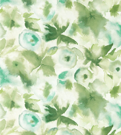 Flores Wallpaper by Harlequin Clover/Kelly/Aqua