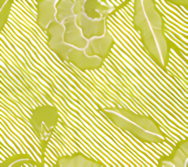 Flores II New Green Cream fabric by China Seas