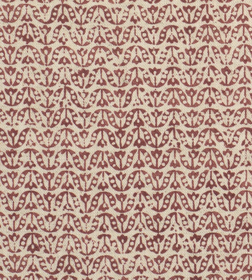 Flori Fabric by James Hare Cherry Rose