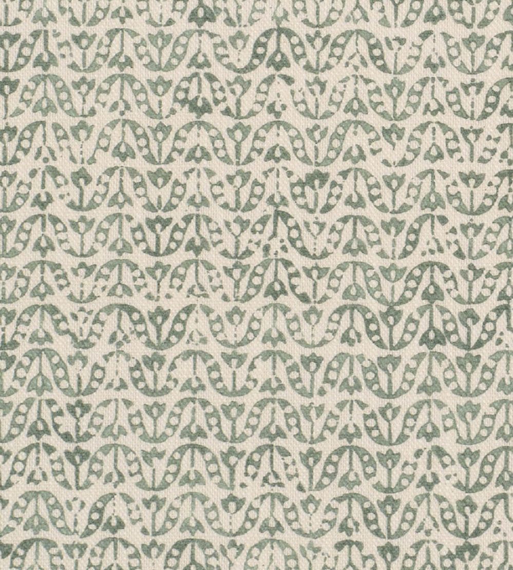 Flori Fabric by James Hare Old Green