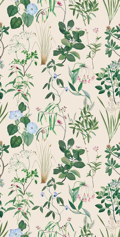 Florilege Silk mural by Bien Fait