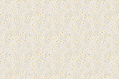 Flossie Beige mural by Hovia