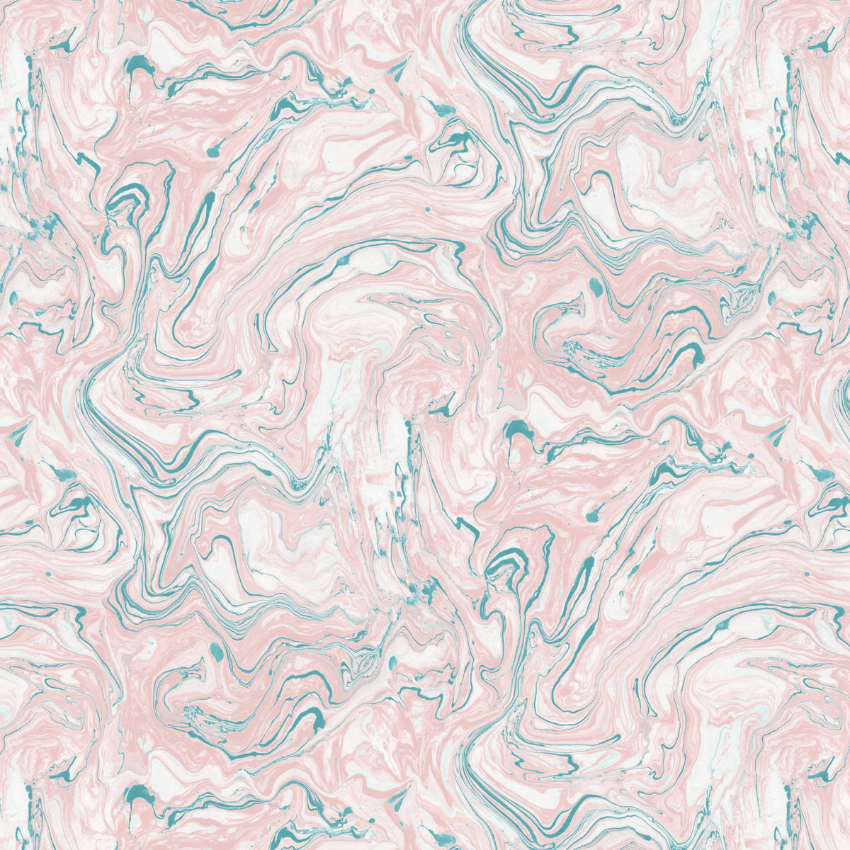 Flow in Blush/Teal by Woodchip & Magnolia