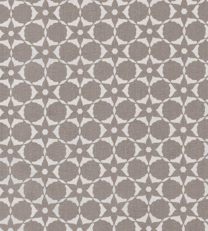 Flower Cut Out Fabric by Vanderhurd Grey/Moonstone